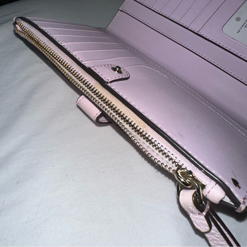 Kate Spade Lavender Clutch Wallet NWT - Picture 5 of 7